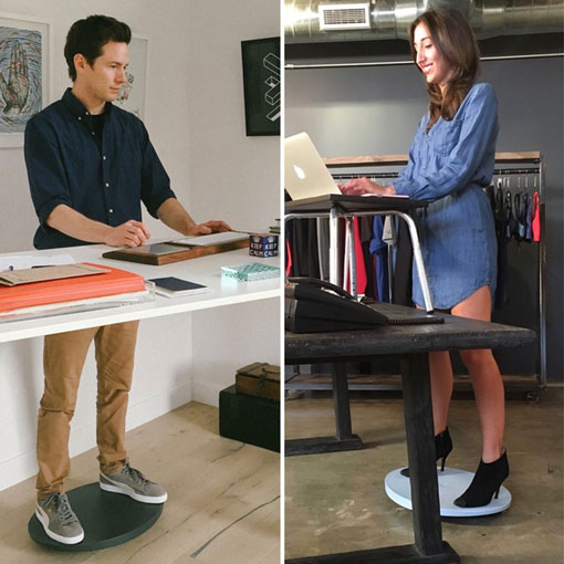 Feazer: Active Platform for Standing Desks » Fitness Gizmos